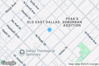 Map image of the property - 4417 Swiss Ave