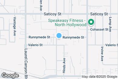 Map image of the property - 7424 Radford Ave