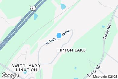 Map image of the property - 498 W Tipton Lake Cir