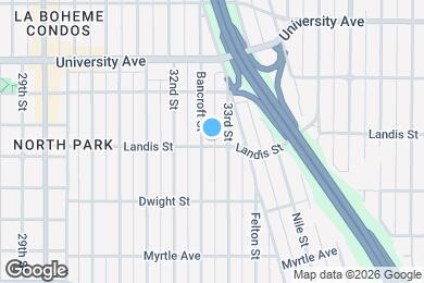 Map image of the property - 3264 Landis St