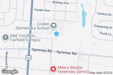Map image of the property - 730 Hill Ave