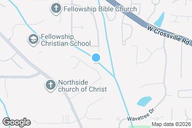 Map image of the property - 1020 Allenbrook Ln