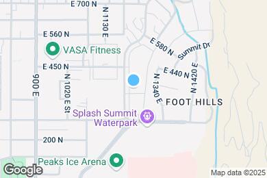 Map image of the property - 392 N Seven Peaks Blvd