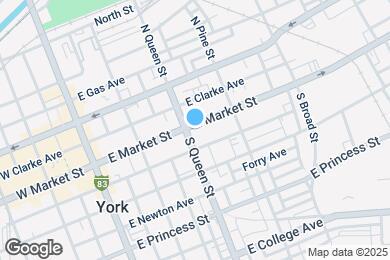 Map image of the property - 208 E Market St