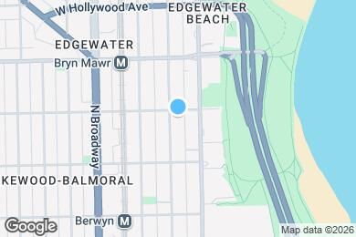 Map image of the property - 5451 N Kenmore Ave