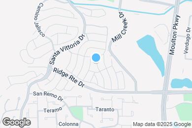 Map image of the property - 23322 Caminito Andreta
