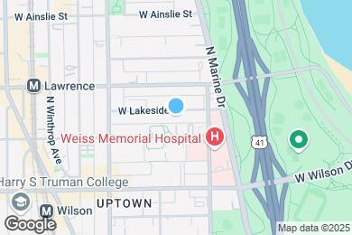 Map image of the property - 837 W Lakeside Pl