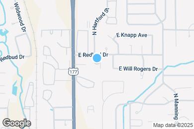 Map image of the property - 1316 N Dryden Ct