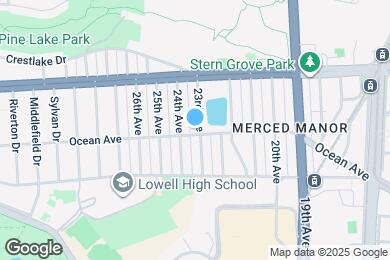 Map image of the property - 3110 Ocean Ave