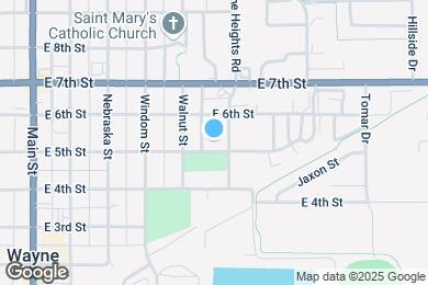 Map image of the property - 522 E 5th St