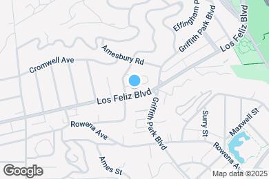 Map image of the property - 3949 Los Feliz Blvd