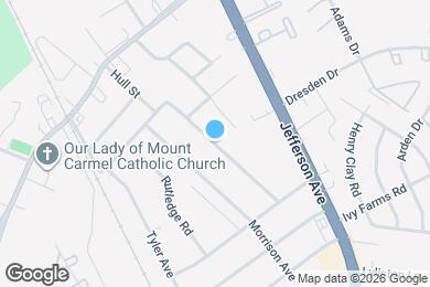 Map image of the property - 134 Hull St