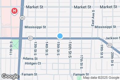 Map image of the property - 1510 Jackson St