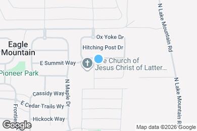 Map image of the property - 2349 Jim Bridger Dr