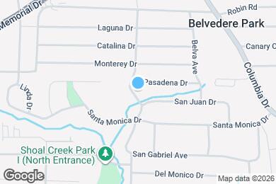 Map image of the property - 1598 San Gabriel Ave