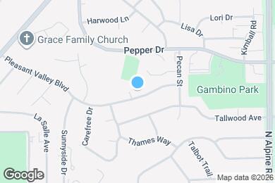 Map image of the property - 3908 Pleasant Valley Blvd