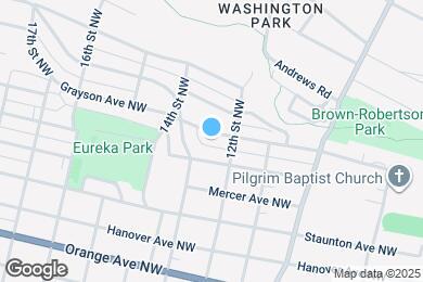 Map image of the property - 1218 Grayson Ave NW