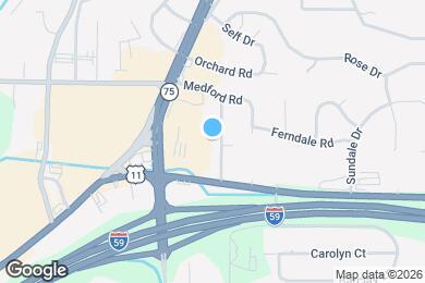 Map image of the property - 9228 Brookhurst Dr