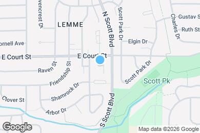 Map image of the property - 404 Peterson St