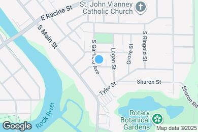 Map image of the property - 1105 Wheeler St