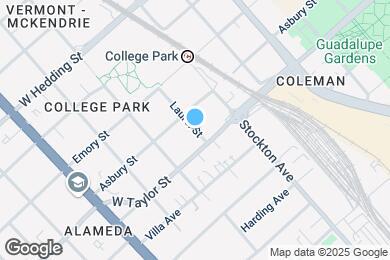 Map image of the property - 727 Laurel St