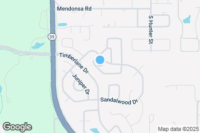 Map image of the property - 1507 Teakwood Dr
