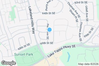 Map image of the property - 6706 Perry Ave SE