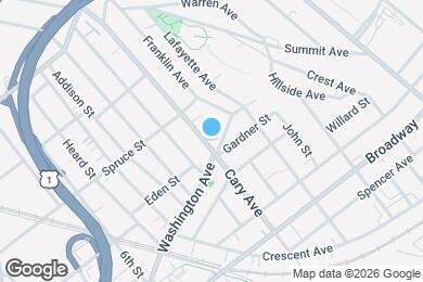 Map image of the property - 181 Washington Ave