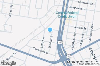 Map image of the property - 405 Sheridan St