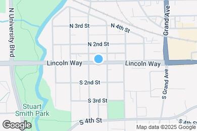 Map image of the property - 1112 Lincoln Way