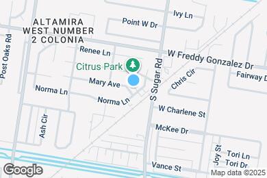 Map image of the property - 1619 Norma Ln