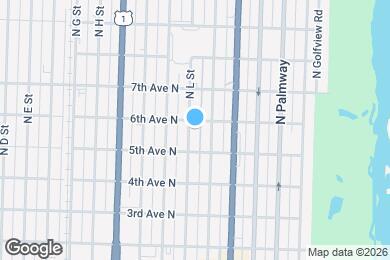 Map image of the property - 524 N L St