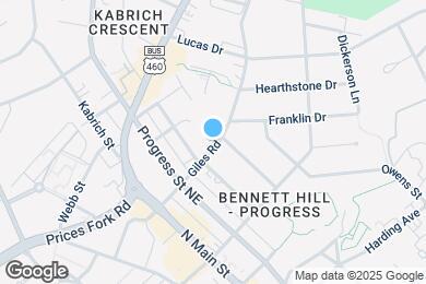 Map image of the property - 308 Giles Rd