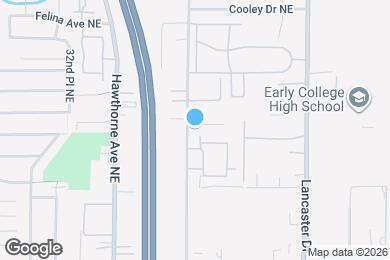 Map image of the property - 3606 White Oak Ct NE