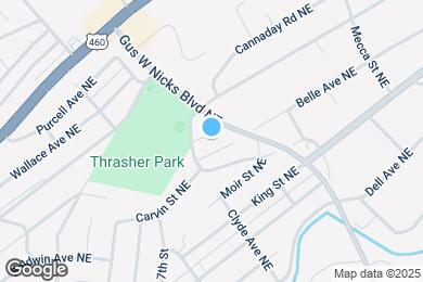 Map image of the property - 2312-A Belle Ave NE