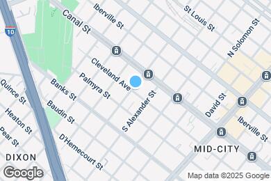 Map image of the property - 138 S Murat St