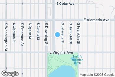 Map image of the property - 420 S Marion St Pkwy