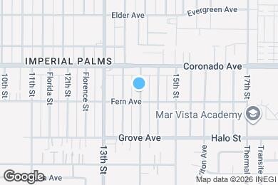 Map image of the property - 1162 14th St