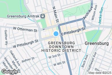 Map image of the property - 121 S Pennsylvania Ave