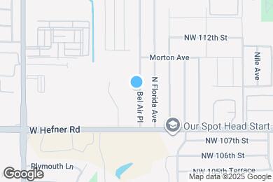 Map image of the property - 11009 Bel Air Pl