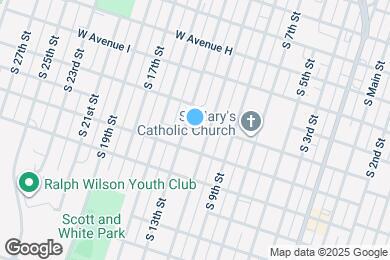 Map image of the property - 1102 S 11th St