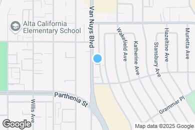 Map image of the property - 8802 Van Nuys Blvd