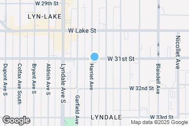 Map image of the property - 423 W 31st St
