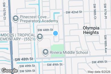 Map image of the property - 4511 SW 102nd Pl