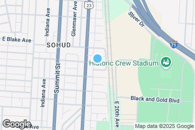 Map image of the property - 477 Wyandotte Ave