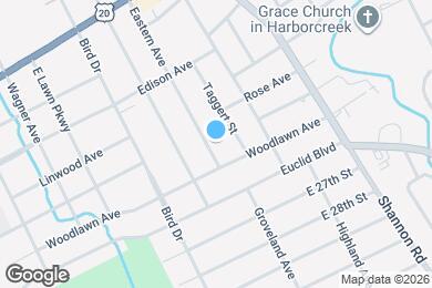 Map image of the property - 2415 Eastern Ave
