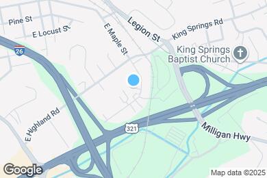 Map image of the property - 812 E Maple St