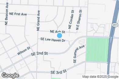 Map image of the property - 518 SE Lee Haven Dr