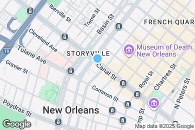 Map image of the property - 1014 Canal St