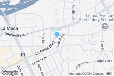 Map image of the property - 8437-8441 La Mesa Blvd.